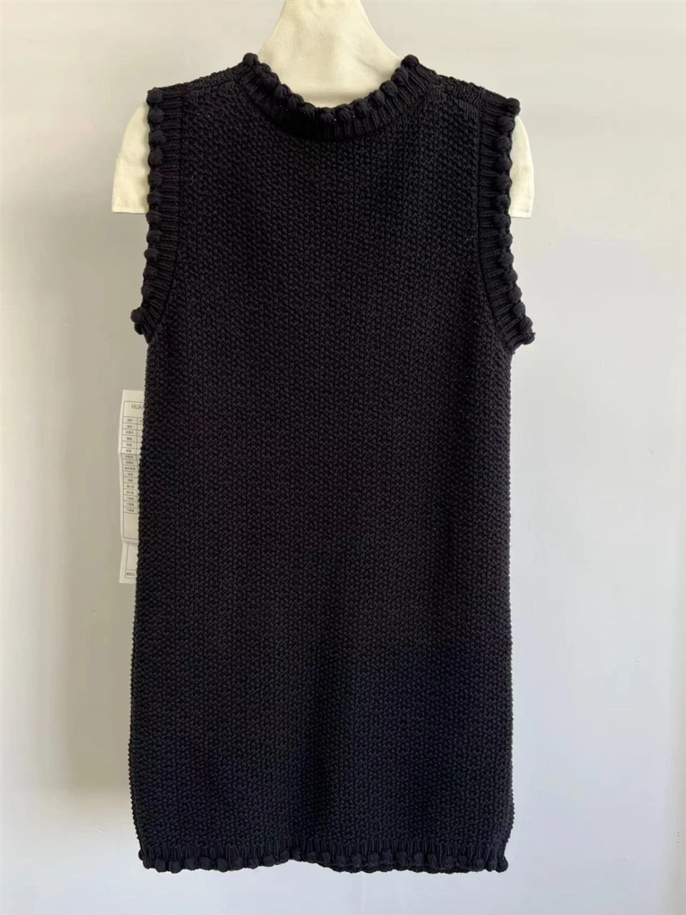 Chanel Style Dress Sleeveless Woven Dress