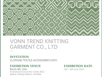 Vonn Trend Knitting Garment zaprezentuje najnowszą kolekcję na targach Clothi...