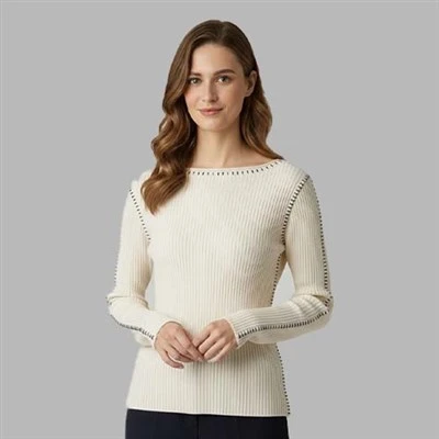 Sweter outdoorowy z merynosów