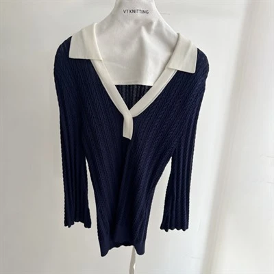 Damskie dzianinowe top